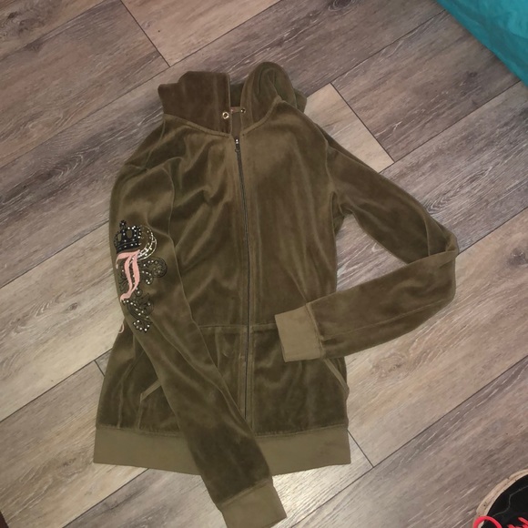Juicy Couture Jackets & Blazers - Juicy Couture hoodie missing drawstring